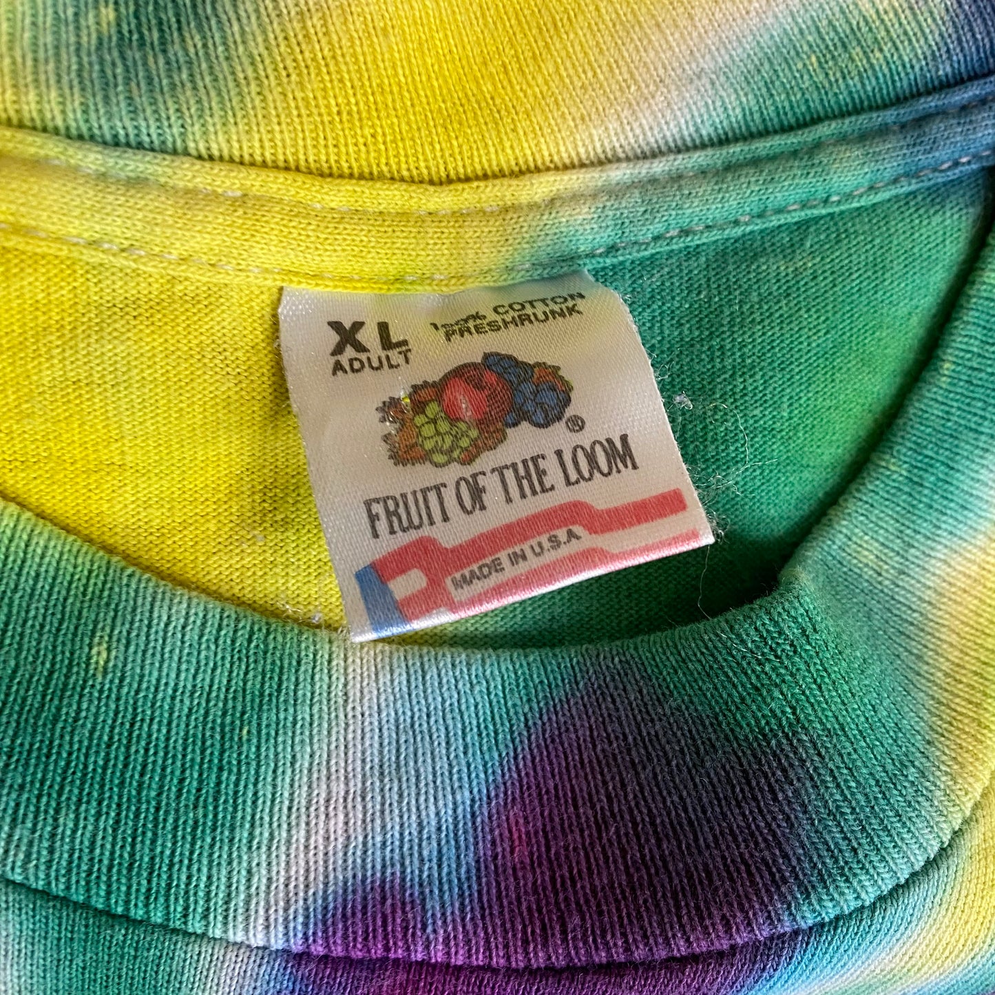 Grateful Dead 1993 Jack In The Box Tie Dye Tee