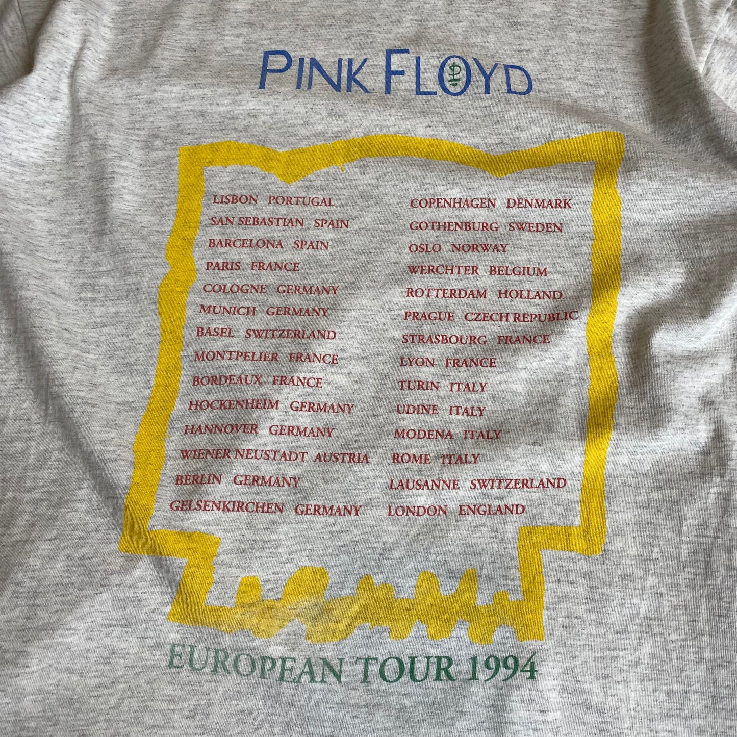 Pink Floyd 1994 Division Bell Tee (Grey)