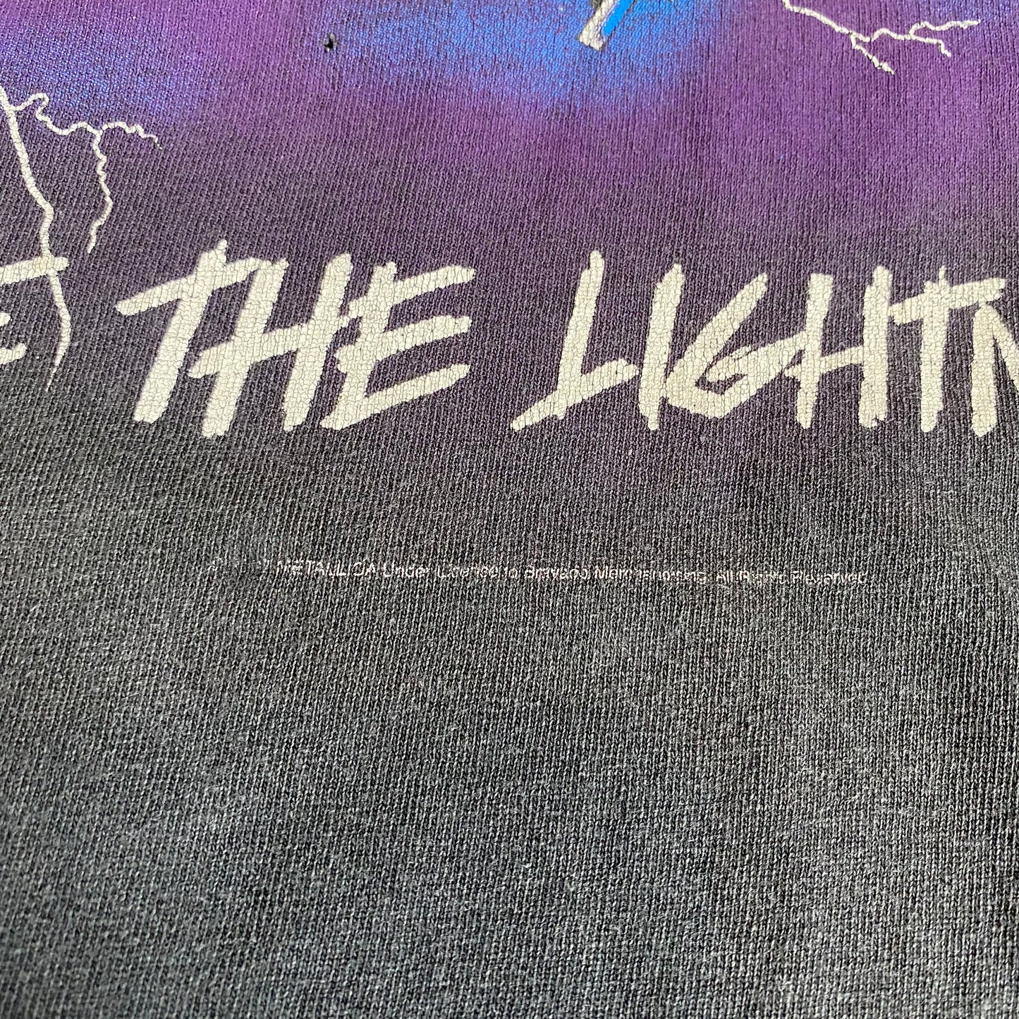 Metallica 00's Ride The Lightning Tee