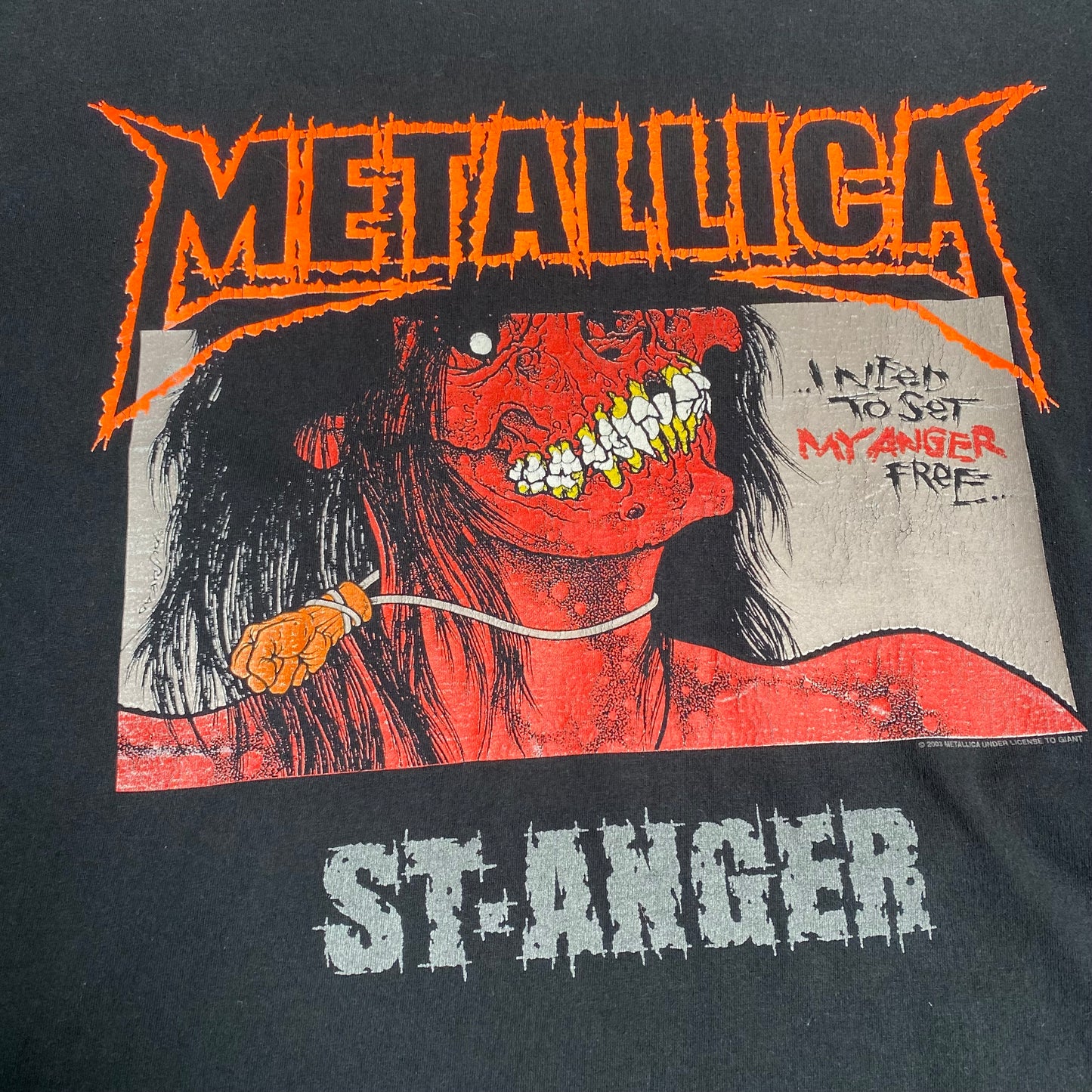 Metallica 2003 St. Anger Tee