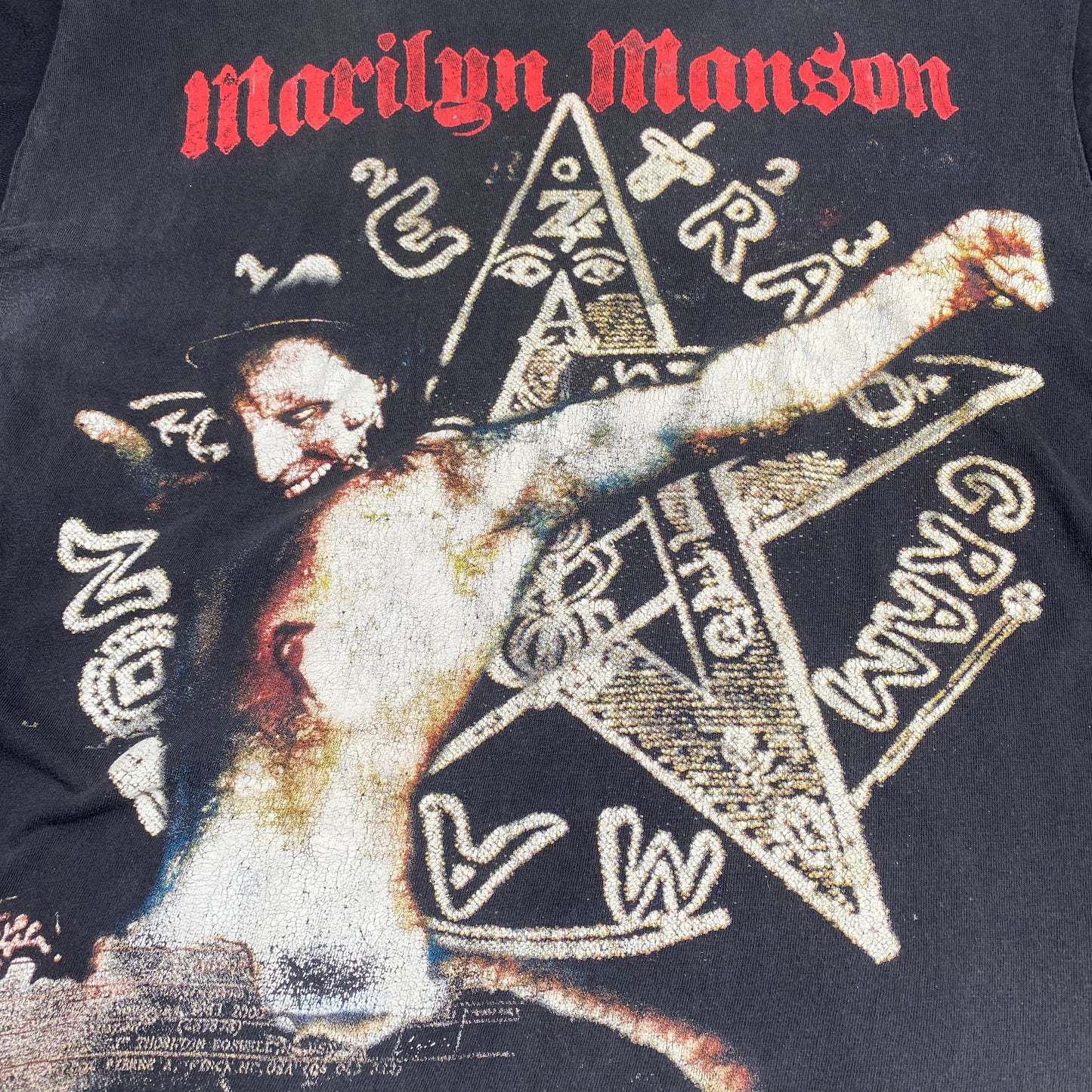 Marilyn Manson 2000 Holy Wood Bootleg Tee