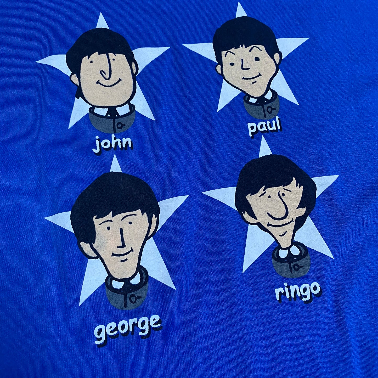 The Beatles 90's Caricature Tee