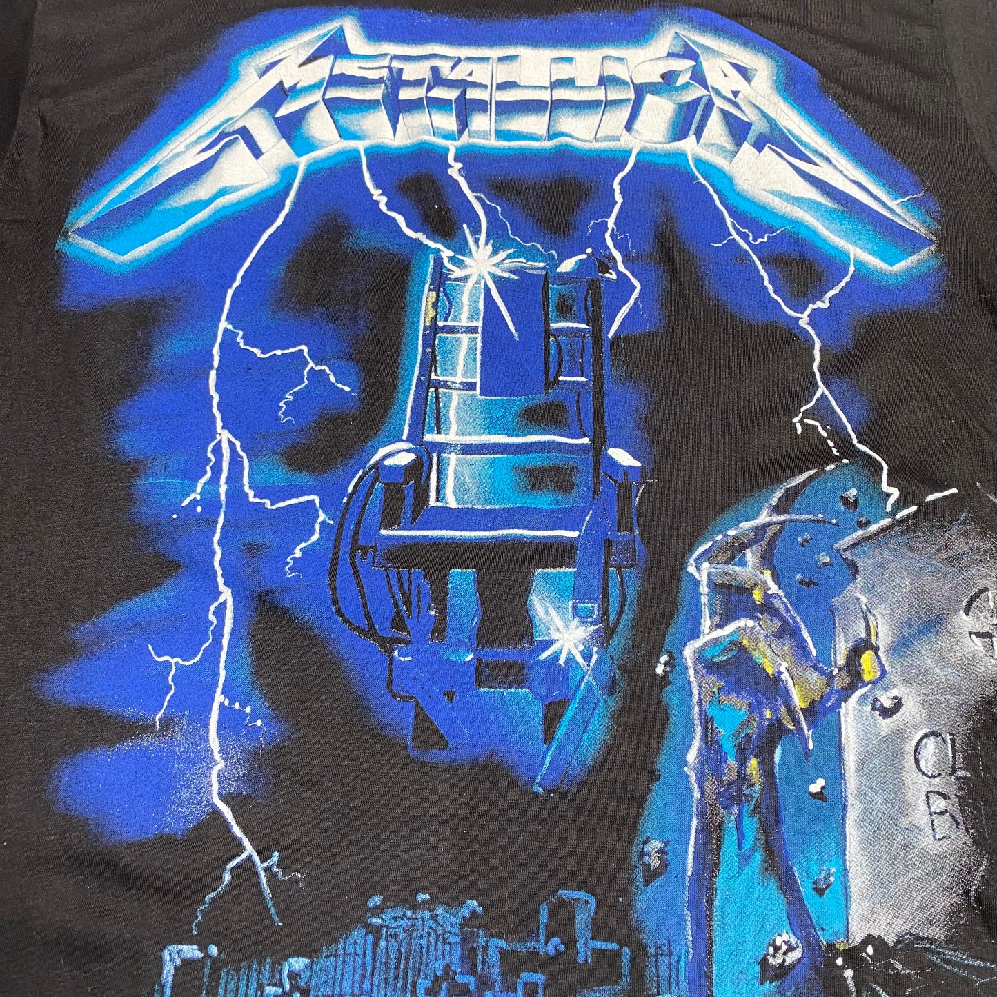 Metallica 90's Ride The Lightning Bootleg Tee