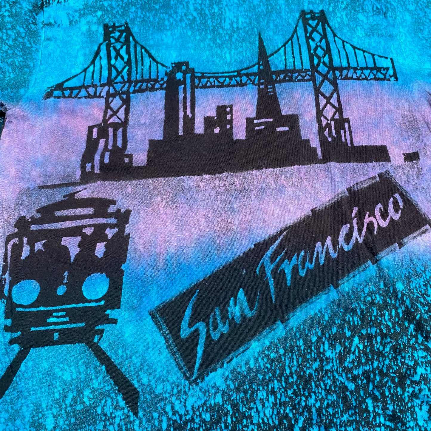 San Francisco 90's All Over Print Tee