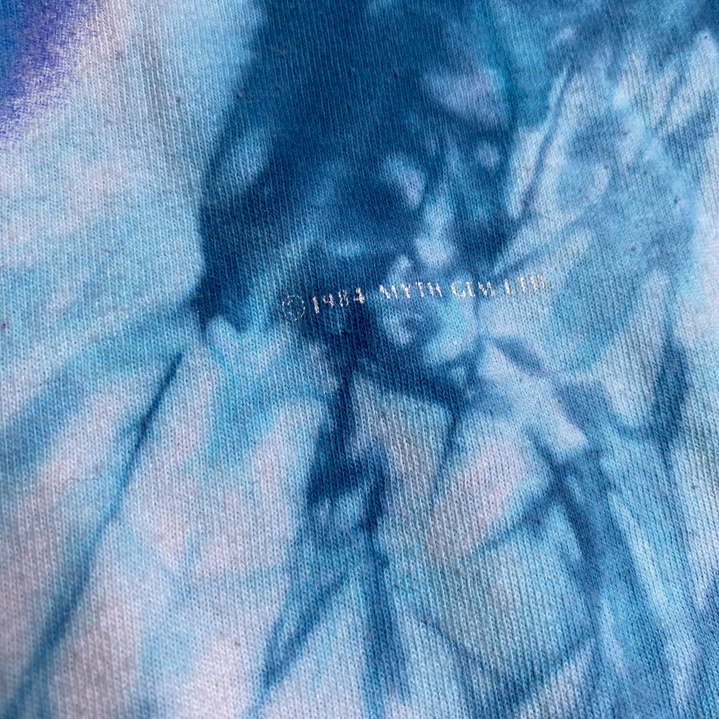 Led Zeppelin 1984 Swan Song Tie Dye Tee