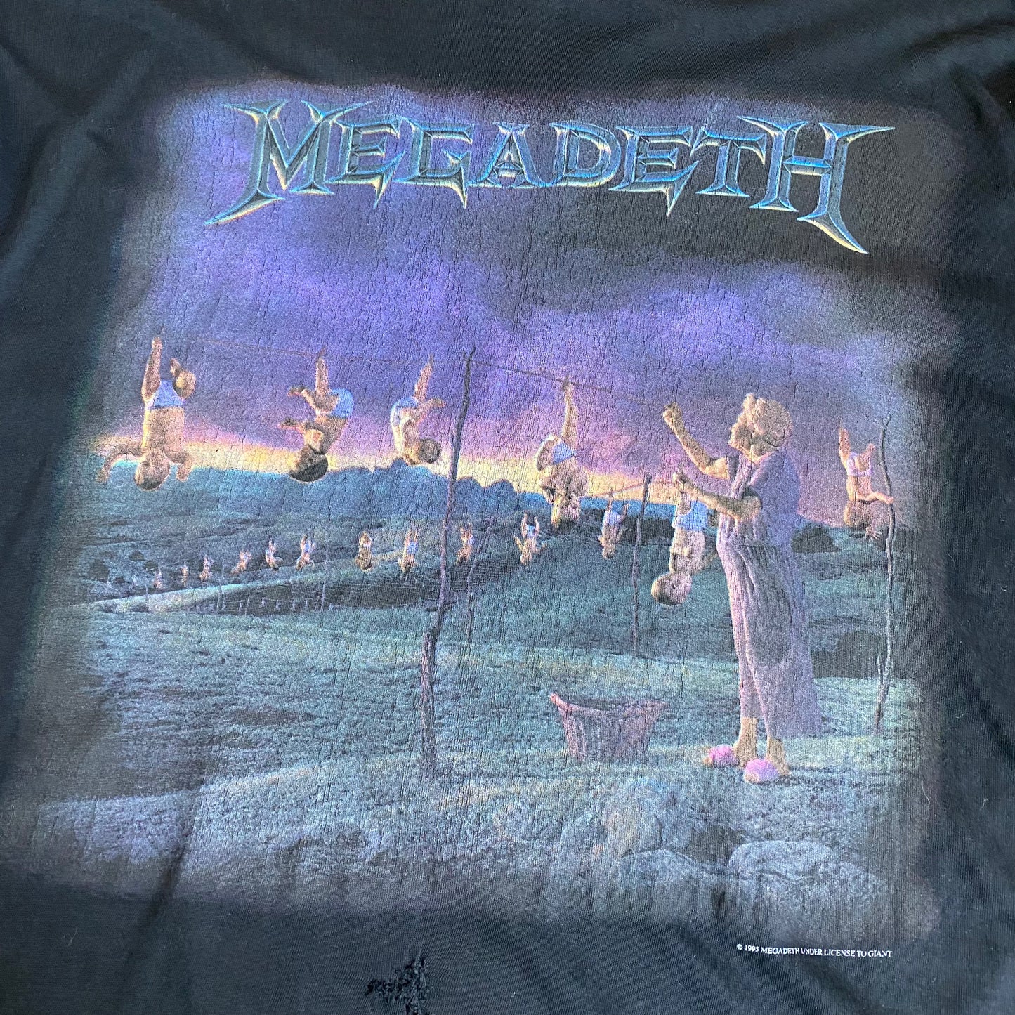 Megadeth 1995 Youthanasia Tee