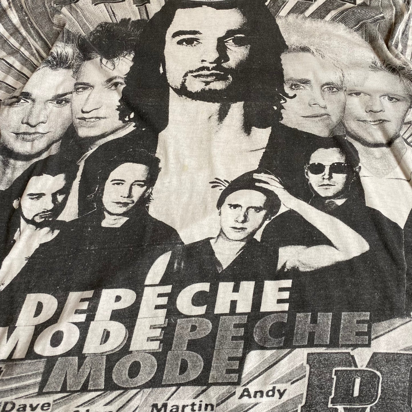 Depeche Mode 1993 All Over Print Tee
