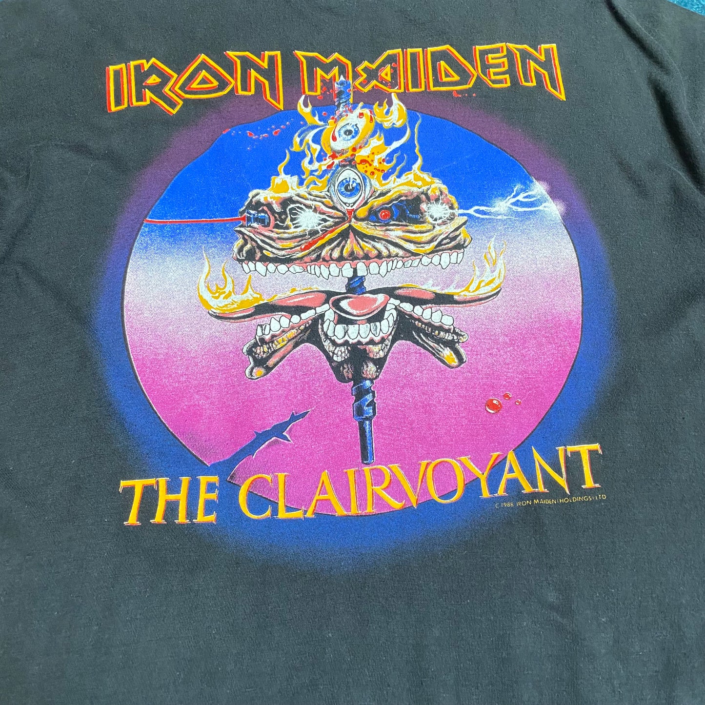 Iron Maiden 1988 The Clairvoyant Tee