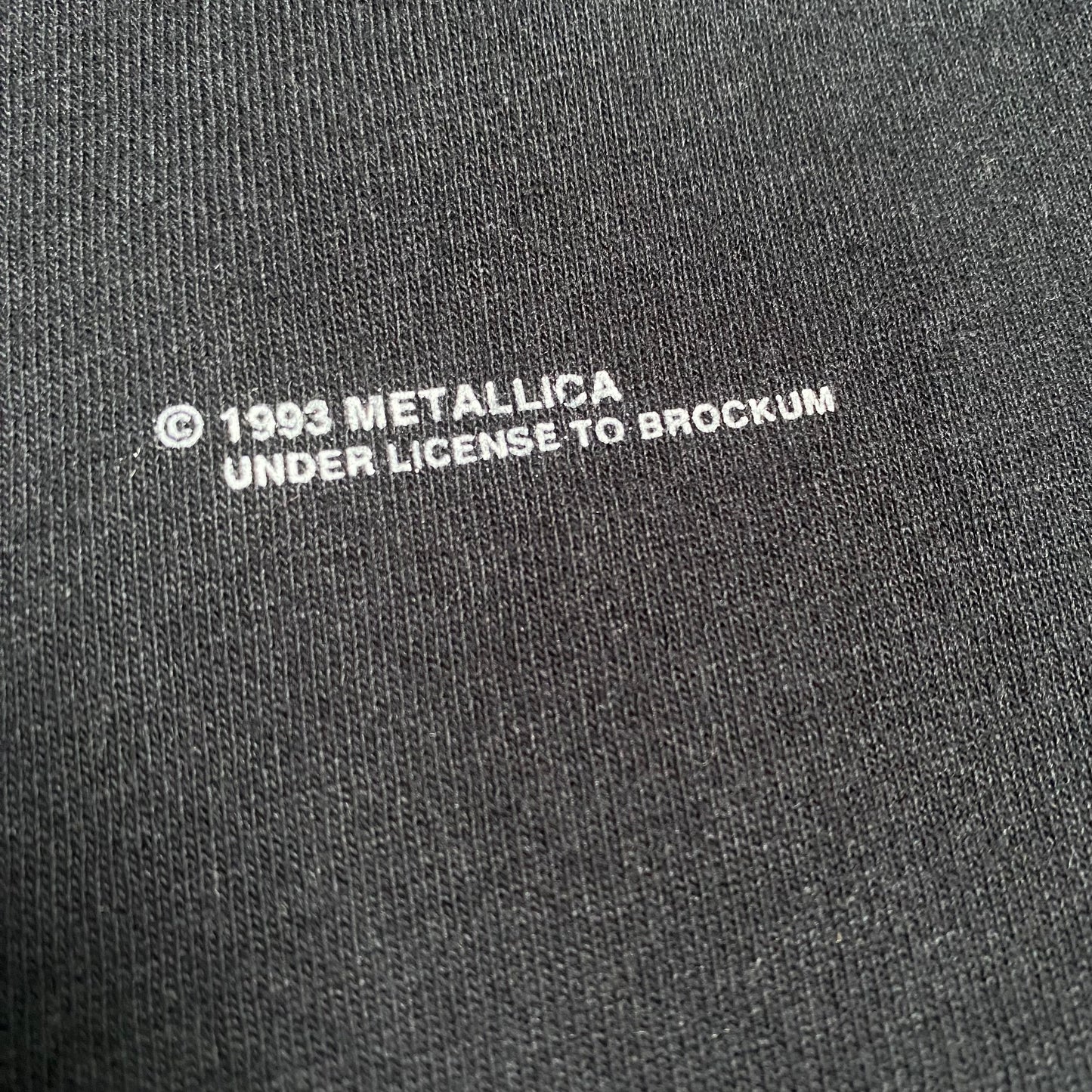 Metallica 1993 Metallican Special Edition Nowhere Else To Roam Metalli'Fukin'Ca Tee