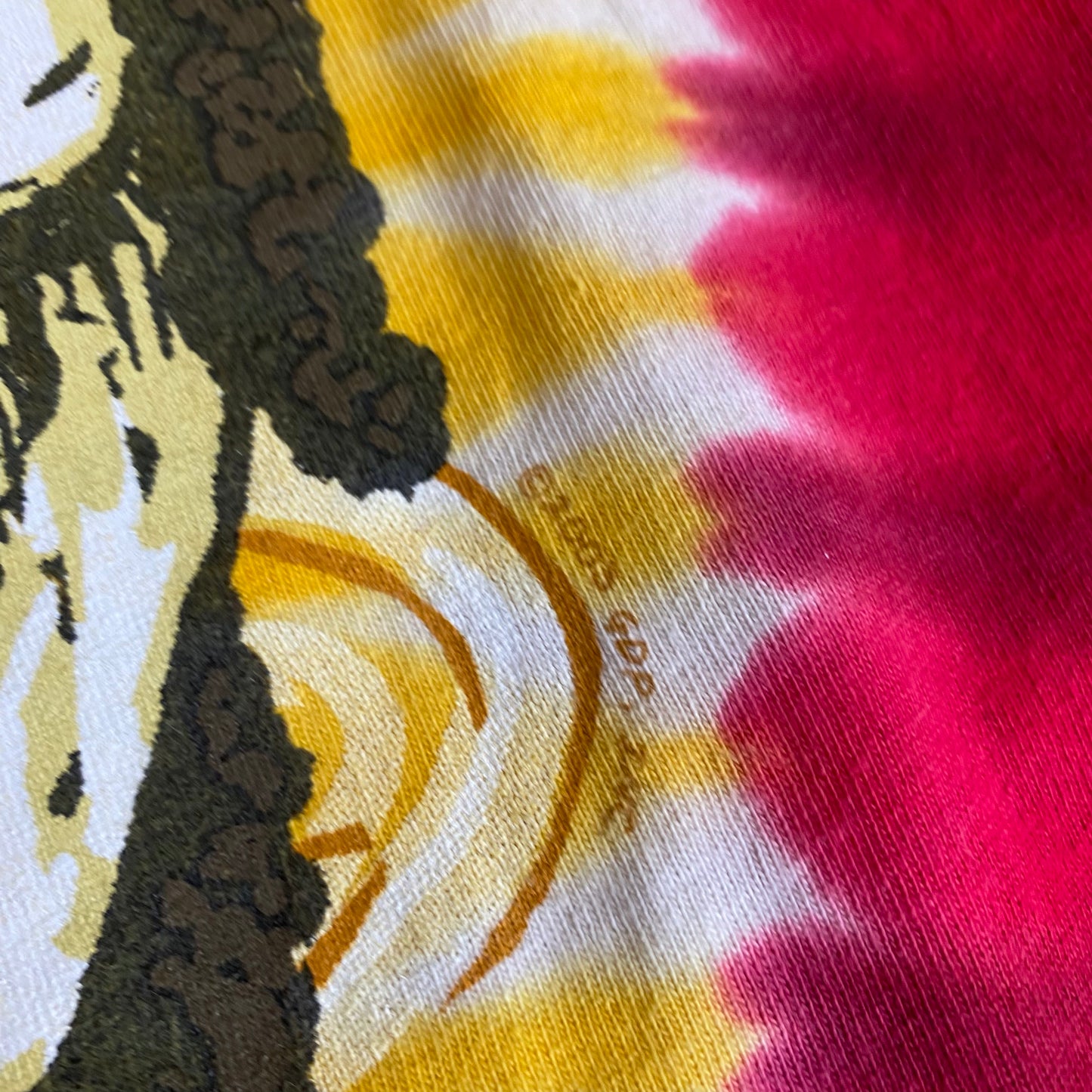 Grateful Dead 2003 Rasta Tie Dye Tee (2)