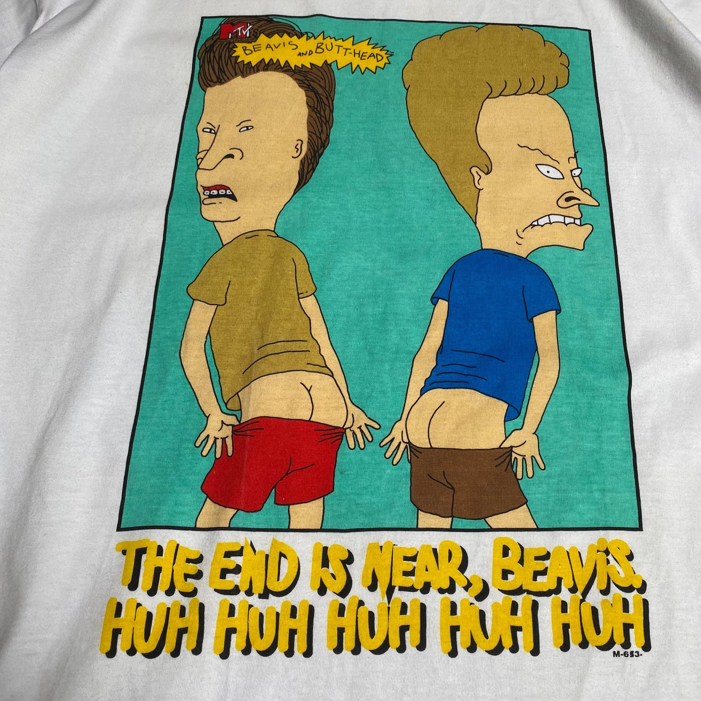 Beavis And Butt-head 90's The End Is Near Tee