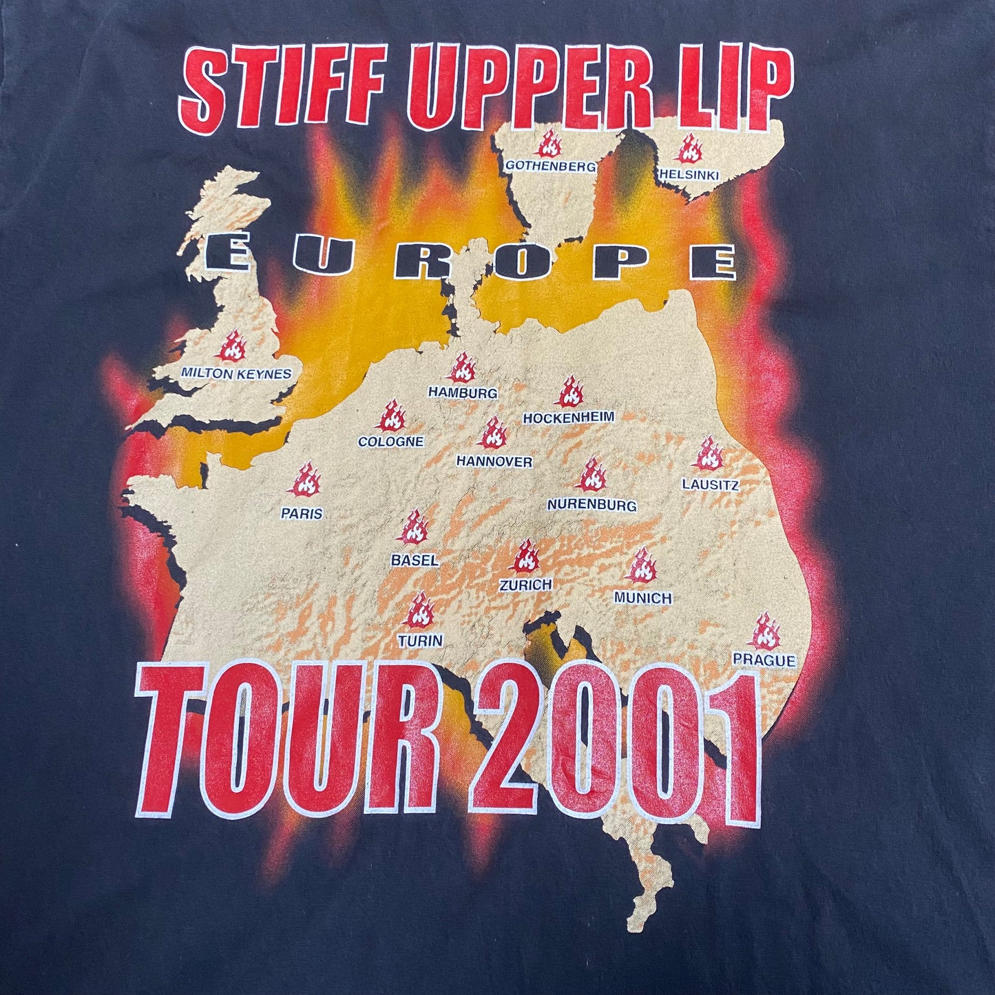 ACDC 2000 Stiff Upper Lip Tee