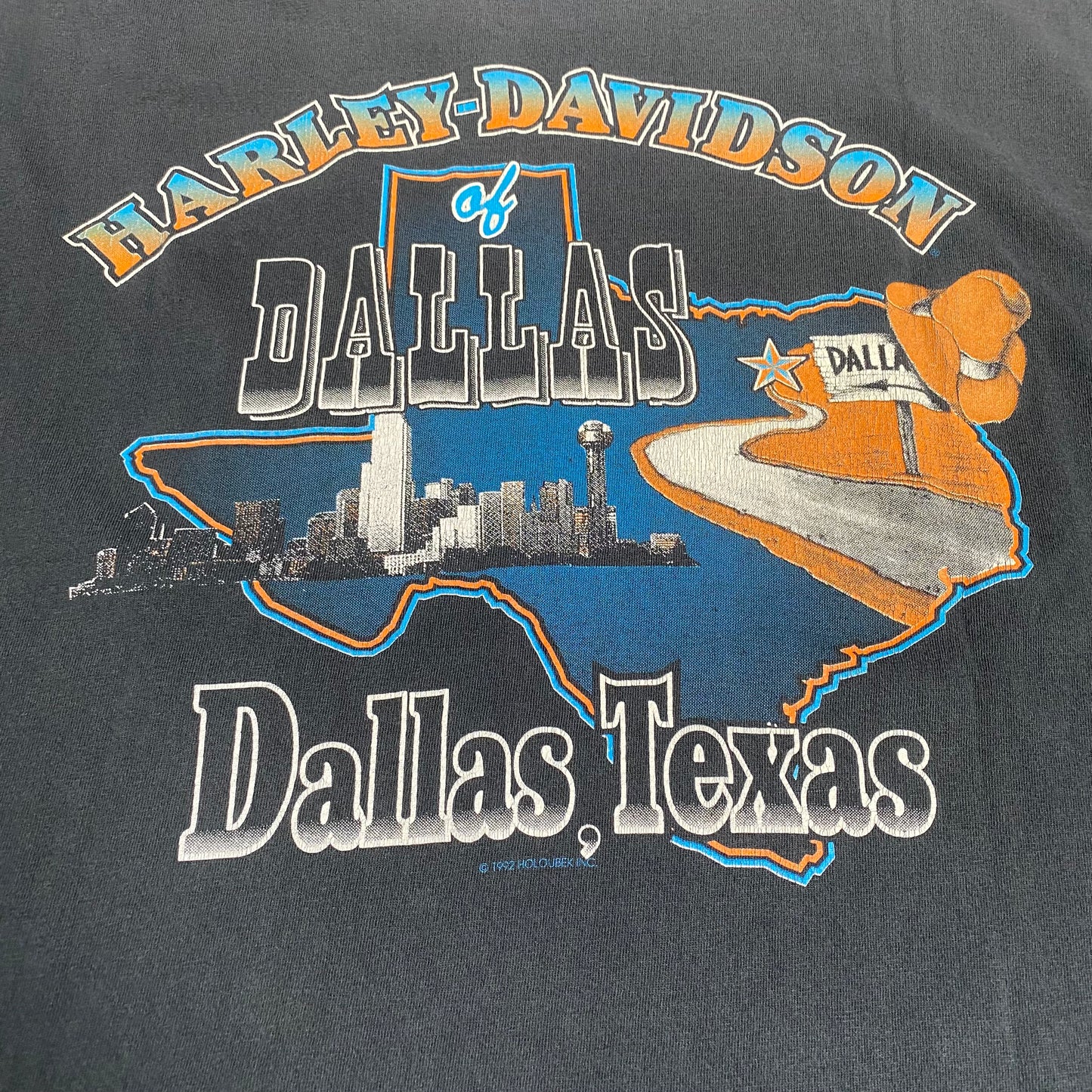 Harley Davidson 1992/1993 No Fear Dallas Texas Tanktop