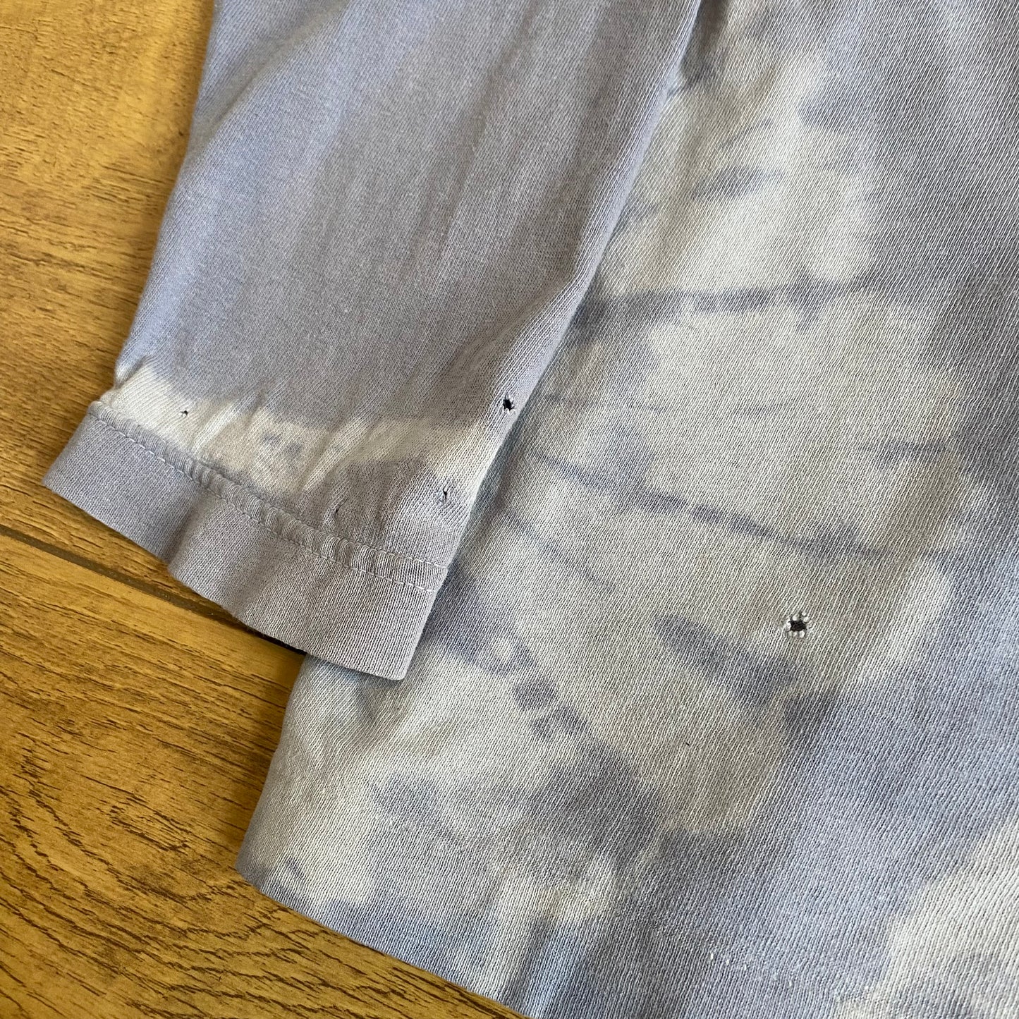 Nirvana 90's Holed Up Memorial Longsleeved Tie Dye Tee