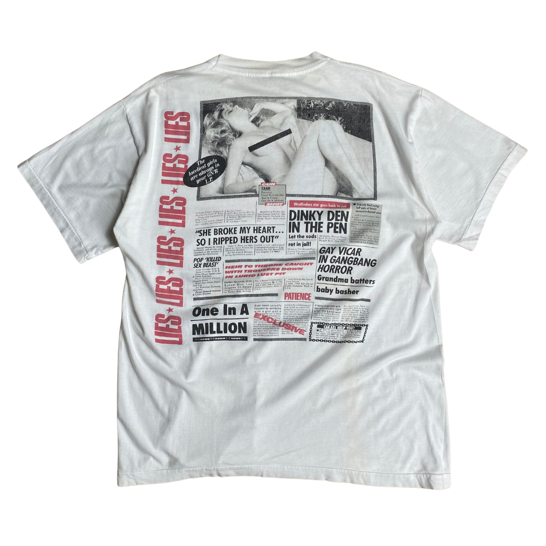 Guns 'N Roses 1988 Lies Tee