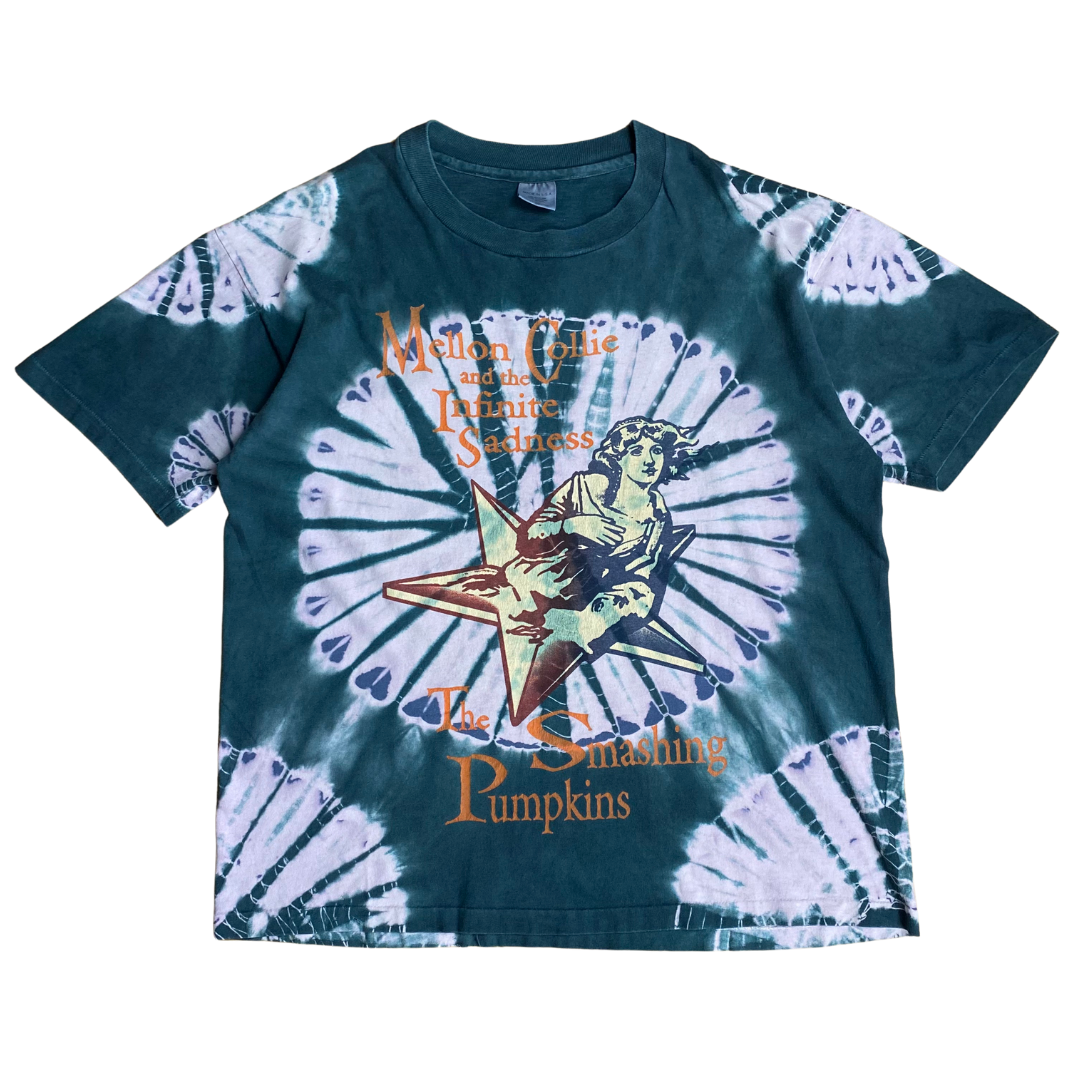 The Smashing Pumpkins 1995 Mellon Collie And The Infinite Sadness Tie Dye Tee