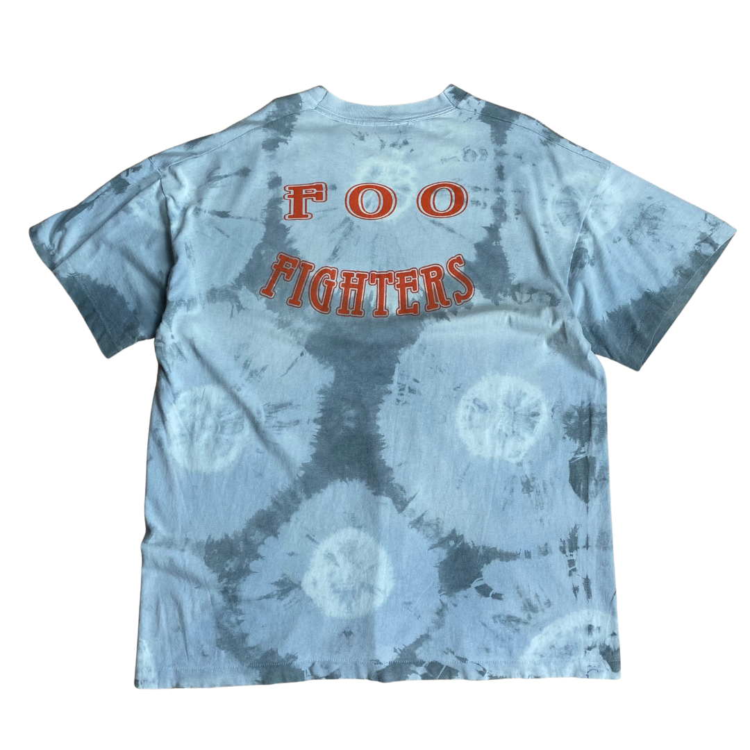 Foo Fighters 1996 Roswell Records UFO Tie Dye Tee