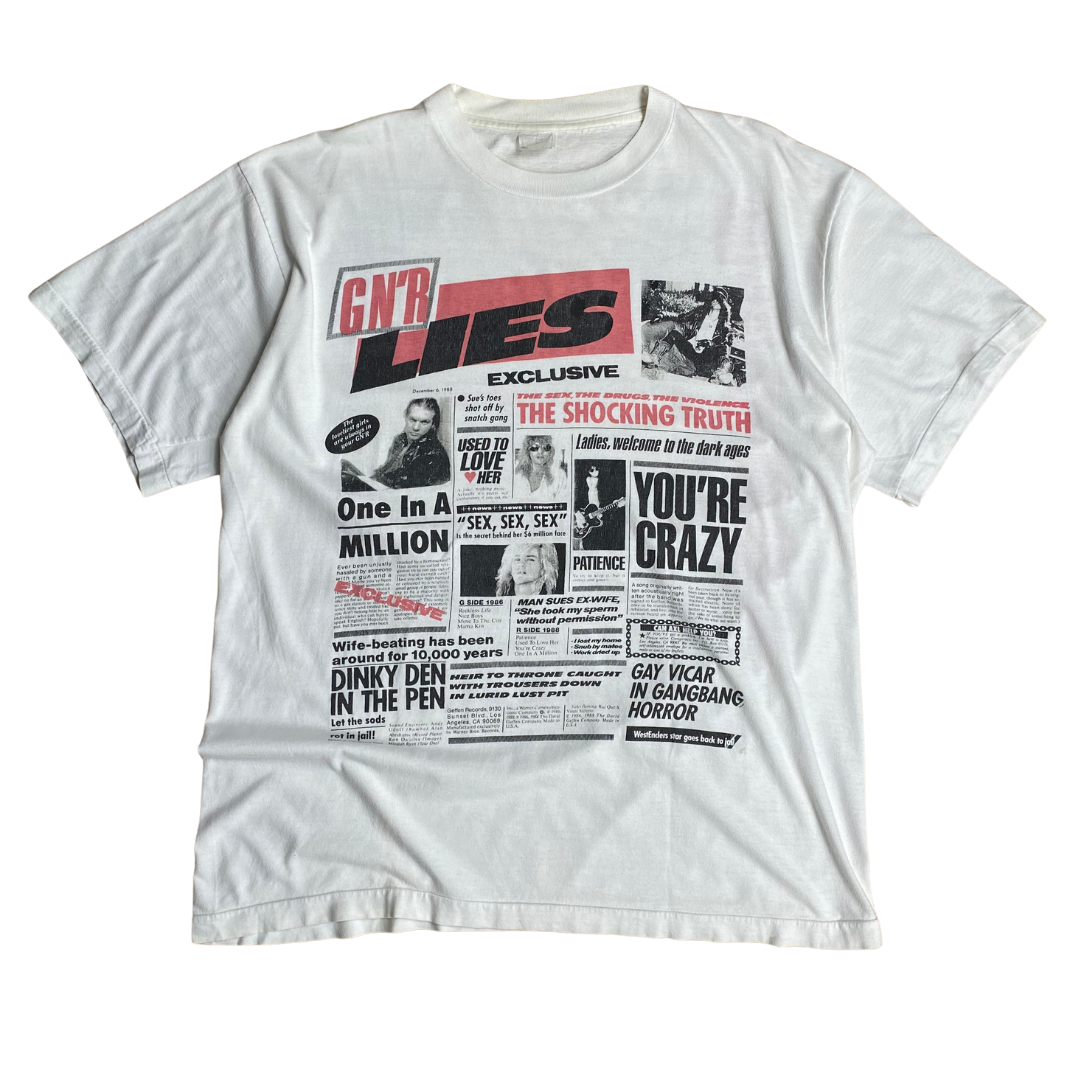 Guns 'N Roses 1988 Lies Tee