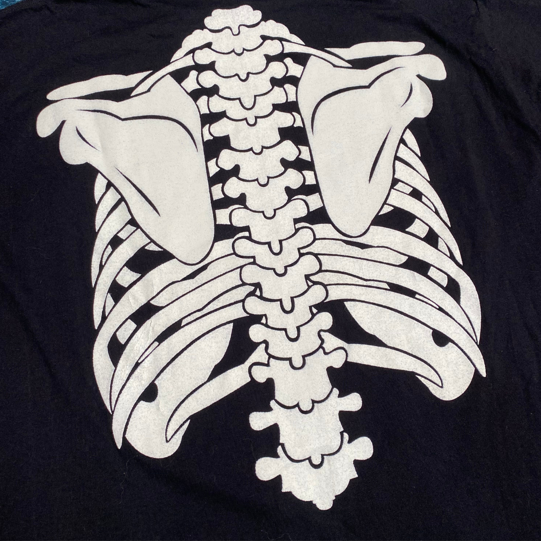 Misfits 1997 Glow In The Dark Skeleton Long Sleeve Tee