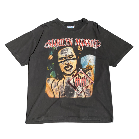 Marilyn Manson 00's Grotesk Burlesk Tee