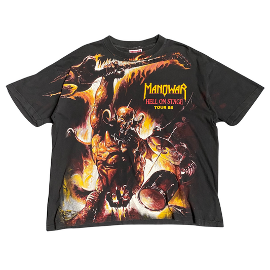 Manoway 1998 Hell On Stage All Over Print Tee