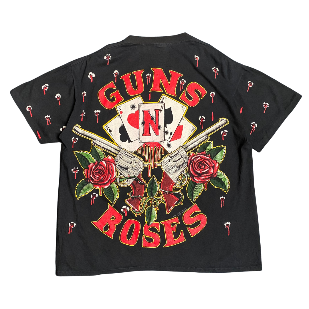 Guns 'n Roses 1991 All Over Print Tee