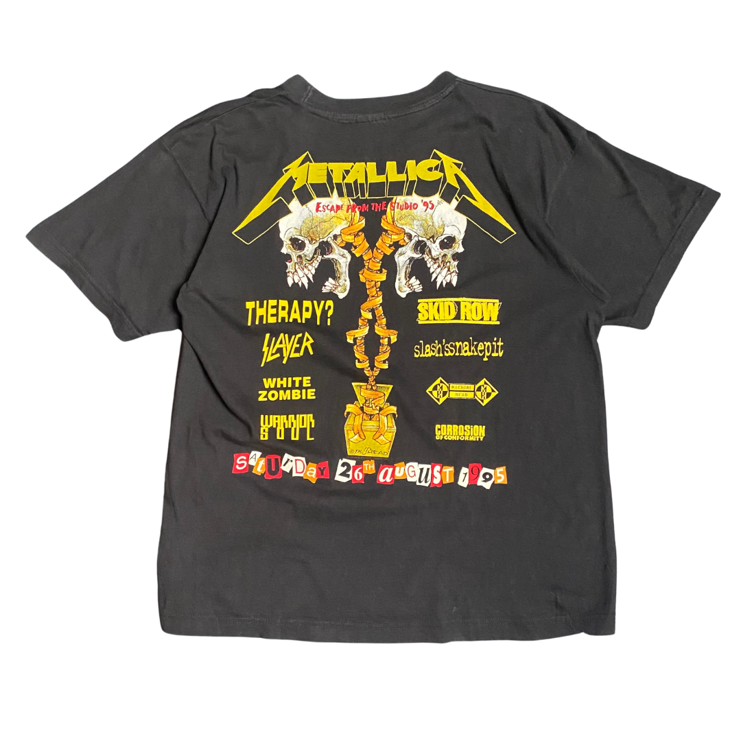 Metallica 1995 Donington Pushead Tee