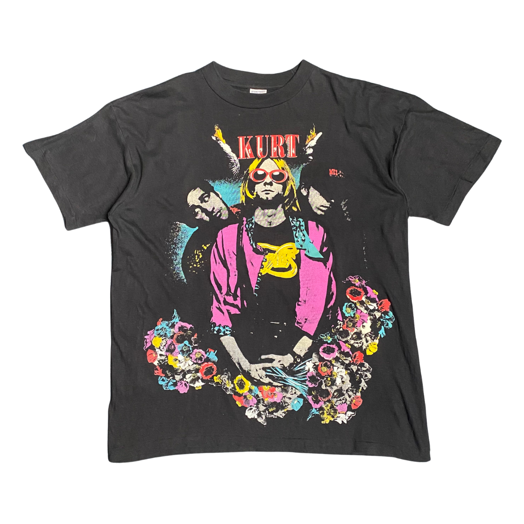 Nirvana 90's Kurt Cobain Memorial Tee