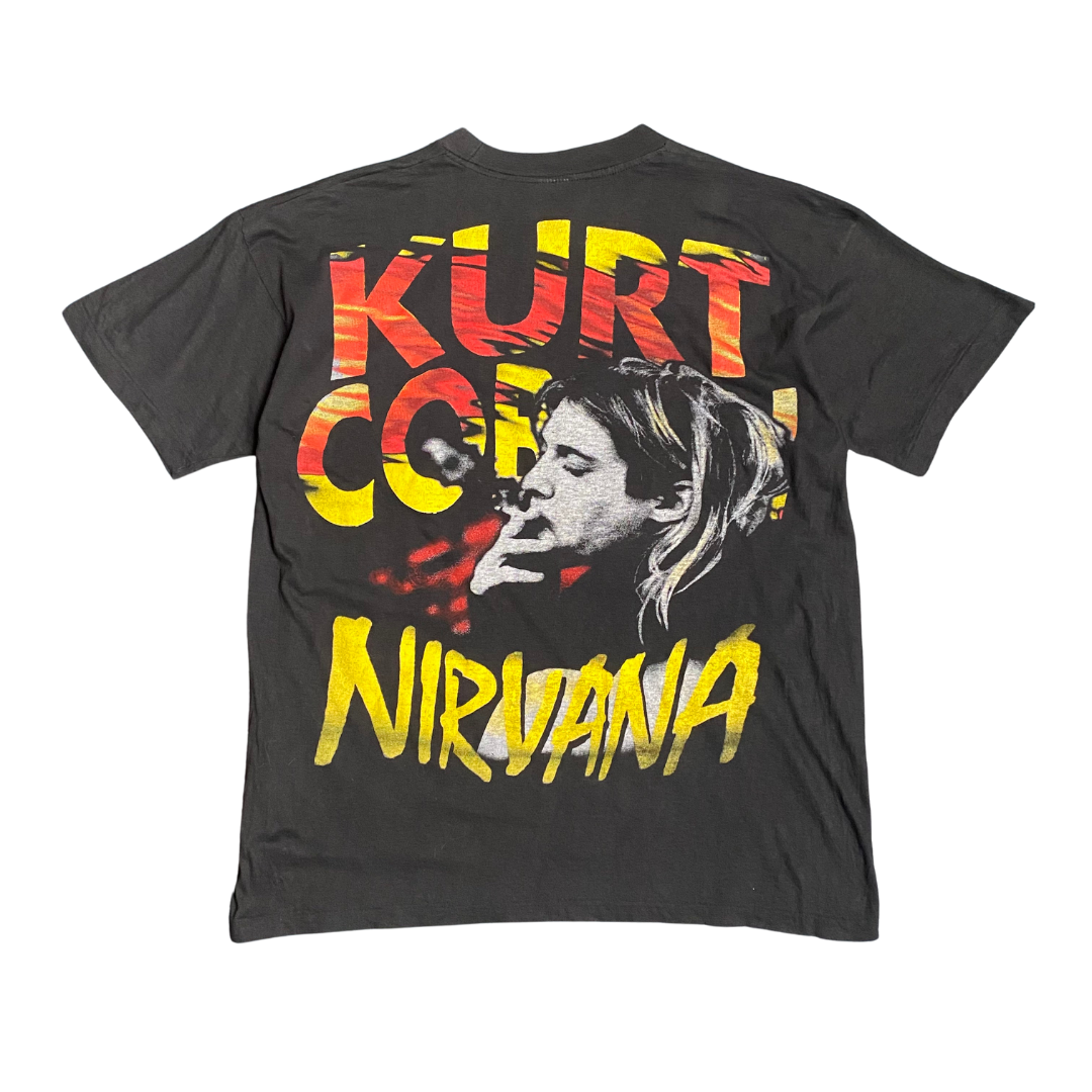 Nirvana 90's Kurt Cobain Memorial Tee