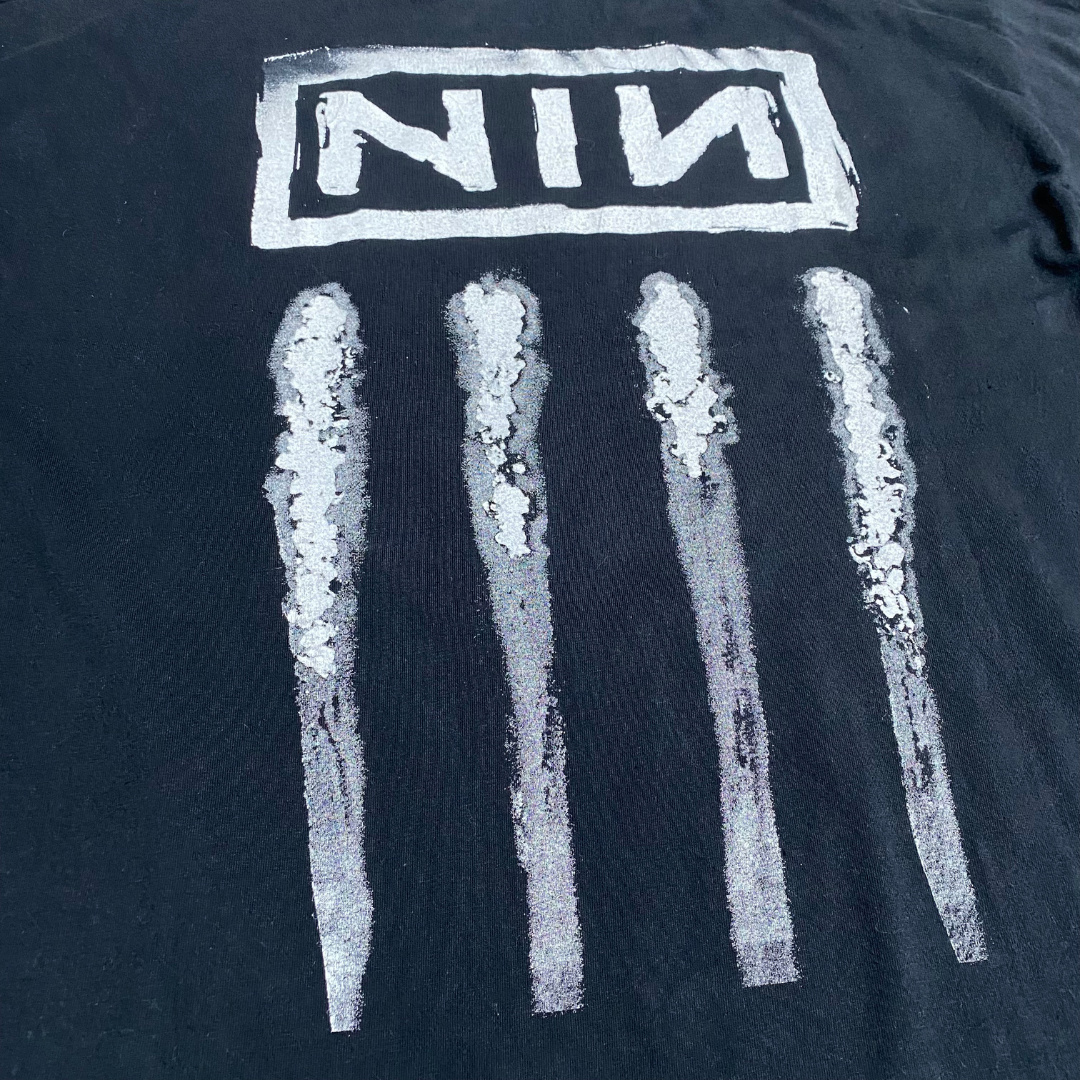 Nine Inch Nails 90's The Downward Spiral Long Sleeve Tee