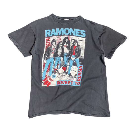 Ramones 1980's Rocket To Russia Tee