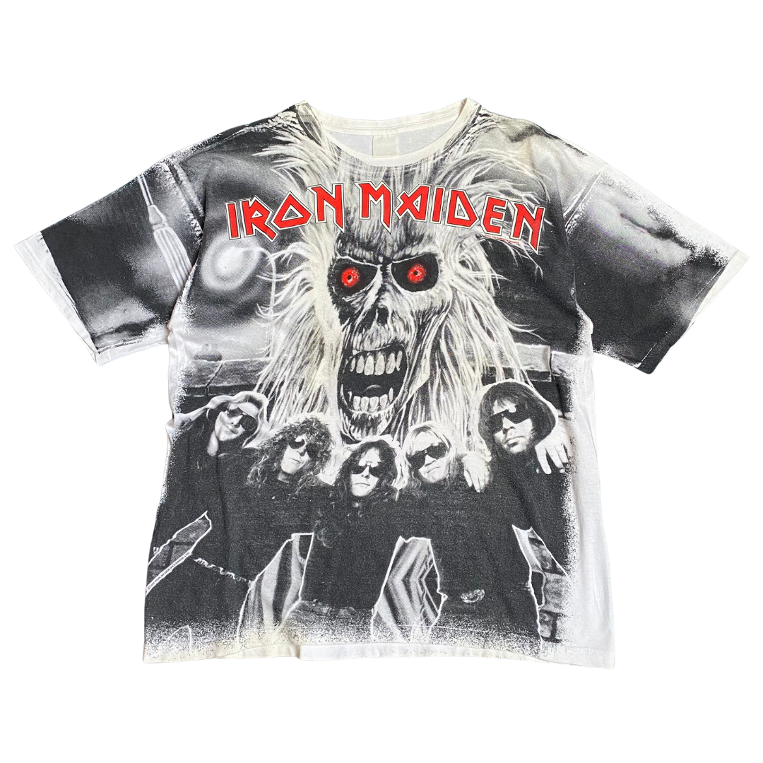 Iron Maiden 1991 All Over Print Tee