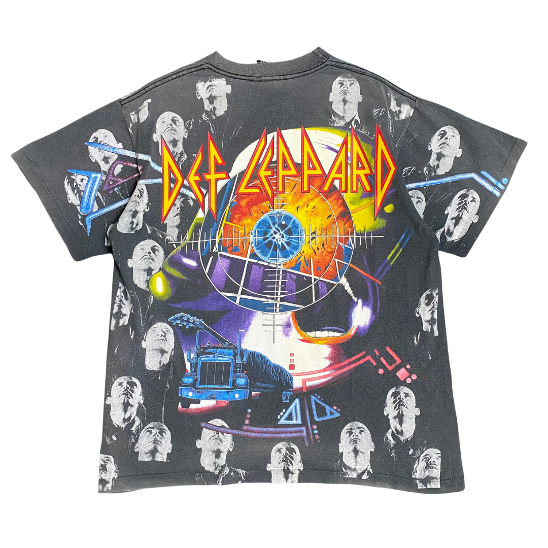 Def Leppard 1992 All Over Print Tee