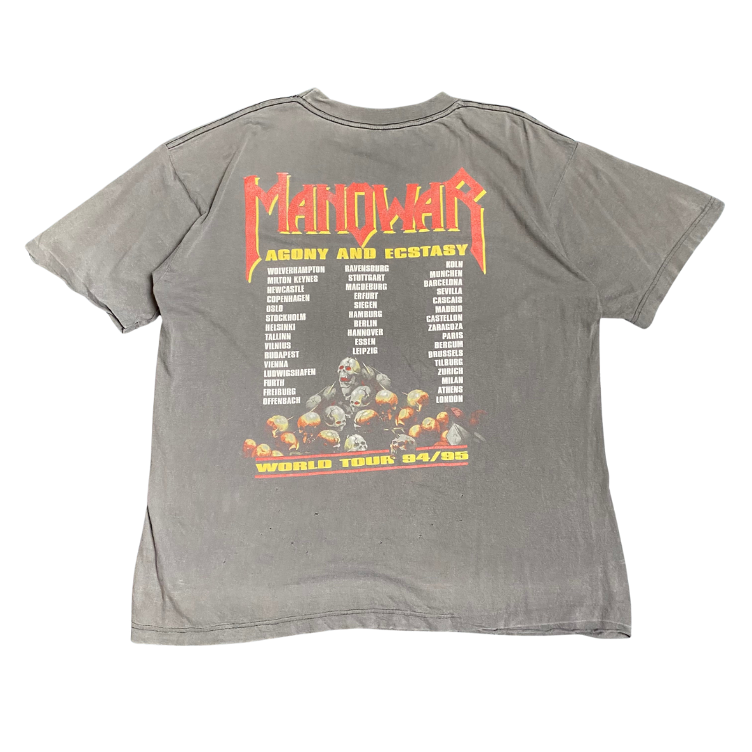 Manowar 1994 Agony And Ecstasy Tee