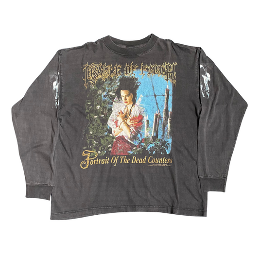 Cradle Of Filth 1996 Portrait Of The Dead Countess Tee