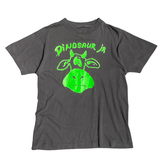 Dinosaur JR 90's 'Cow' Glow In The Dark Record Store Tee