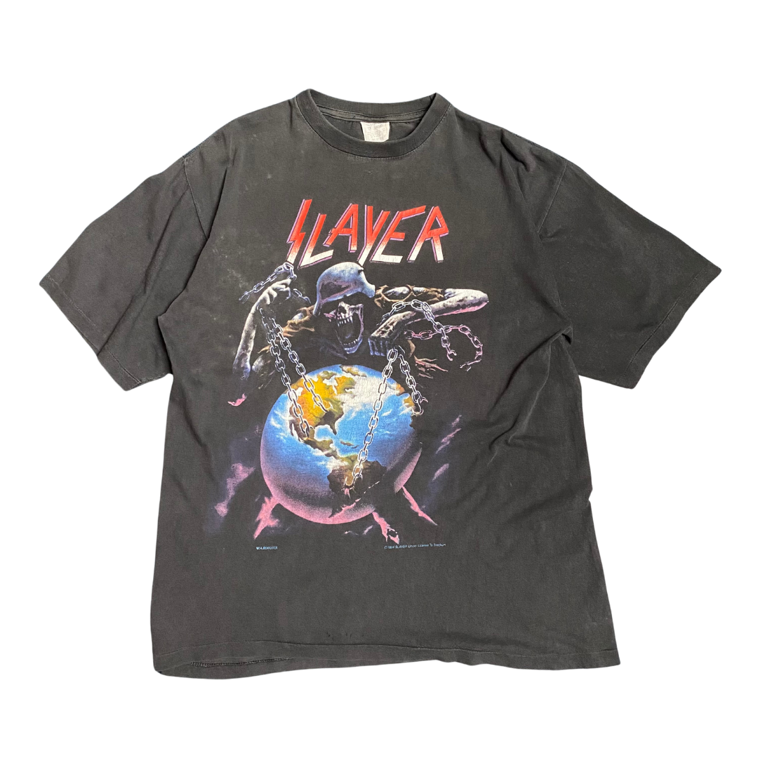 Slayer 1994 European Intourvention Tee