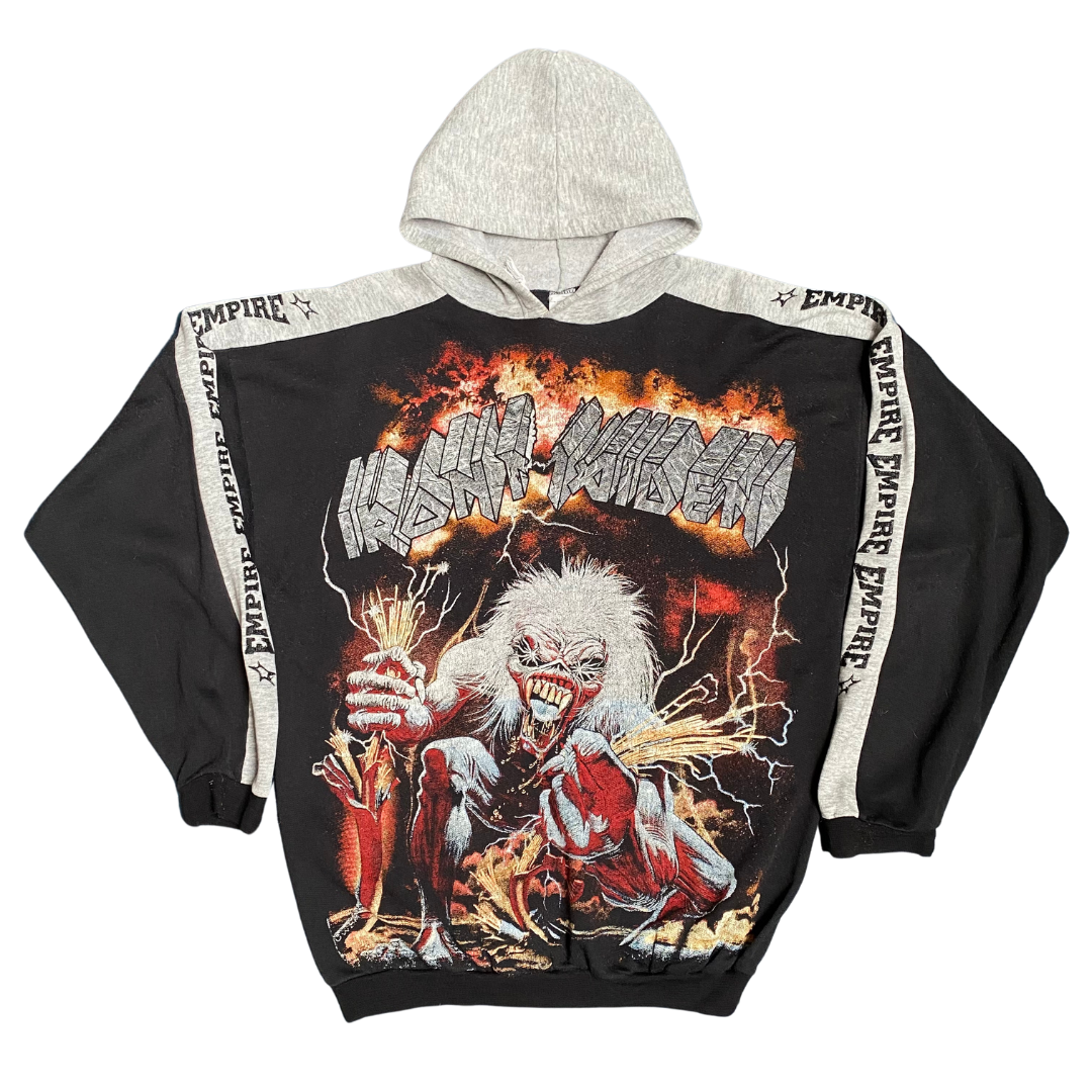 Iron Maiden 1993 Real Life Tour Empire Hoodie