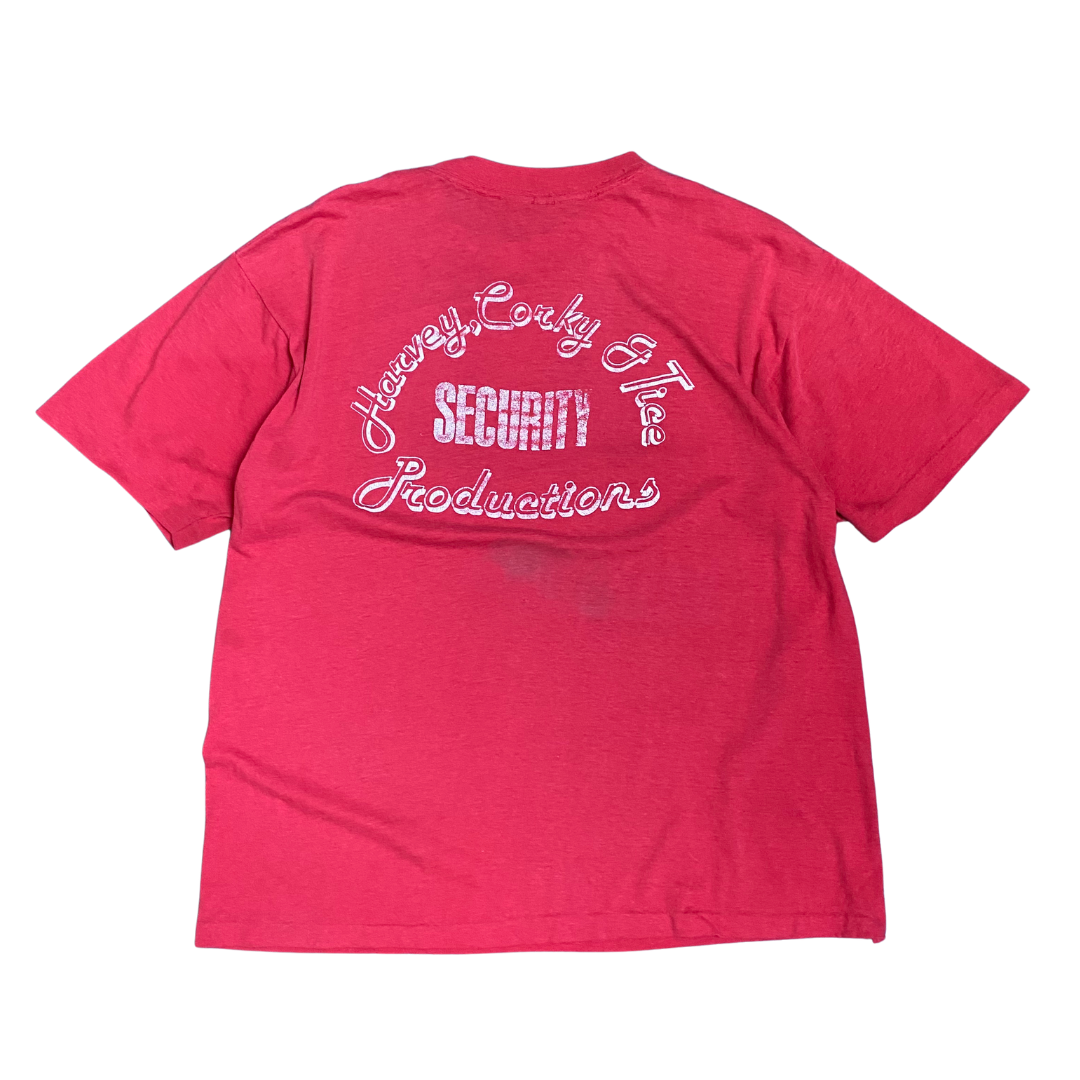 Rush 1983 In Concert Promo Security Tee