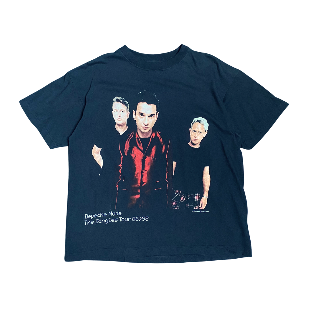 Depeche Mode 1998 The Singles Tour Tee