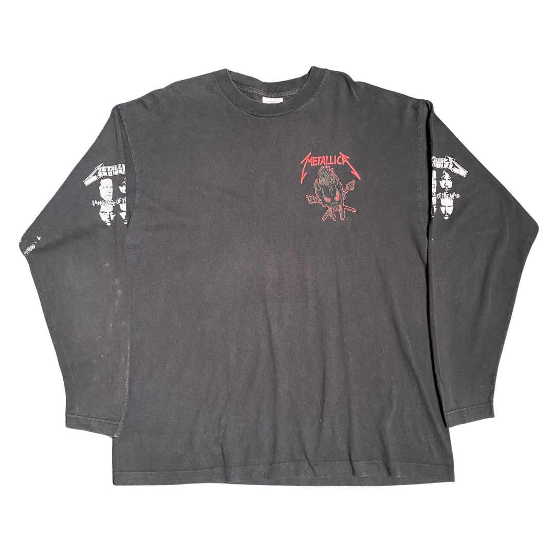 Metallica 90's Language Of The Mad Longsleeve Tee