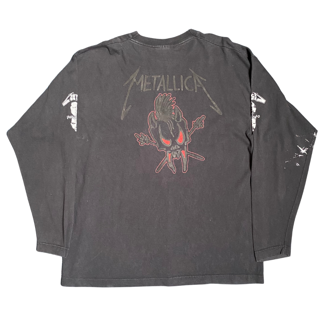 Metallica 90's Language Of The Mad Longsleeve Tee