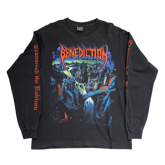 Benediction 1993 Transcend the Rubicon World Violation Longsleeved Tee