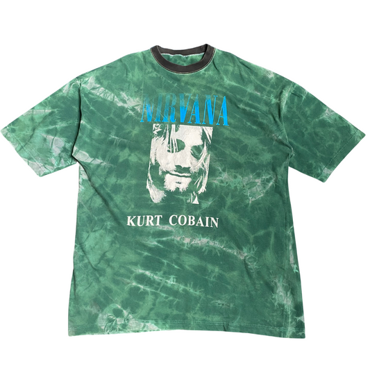 Nirvana 90's Kurt Cobain Tie Dye Tee