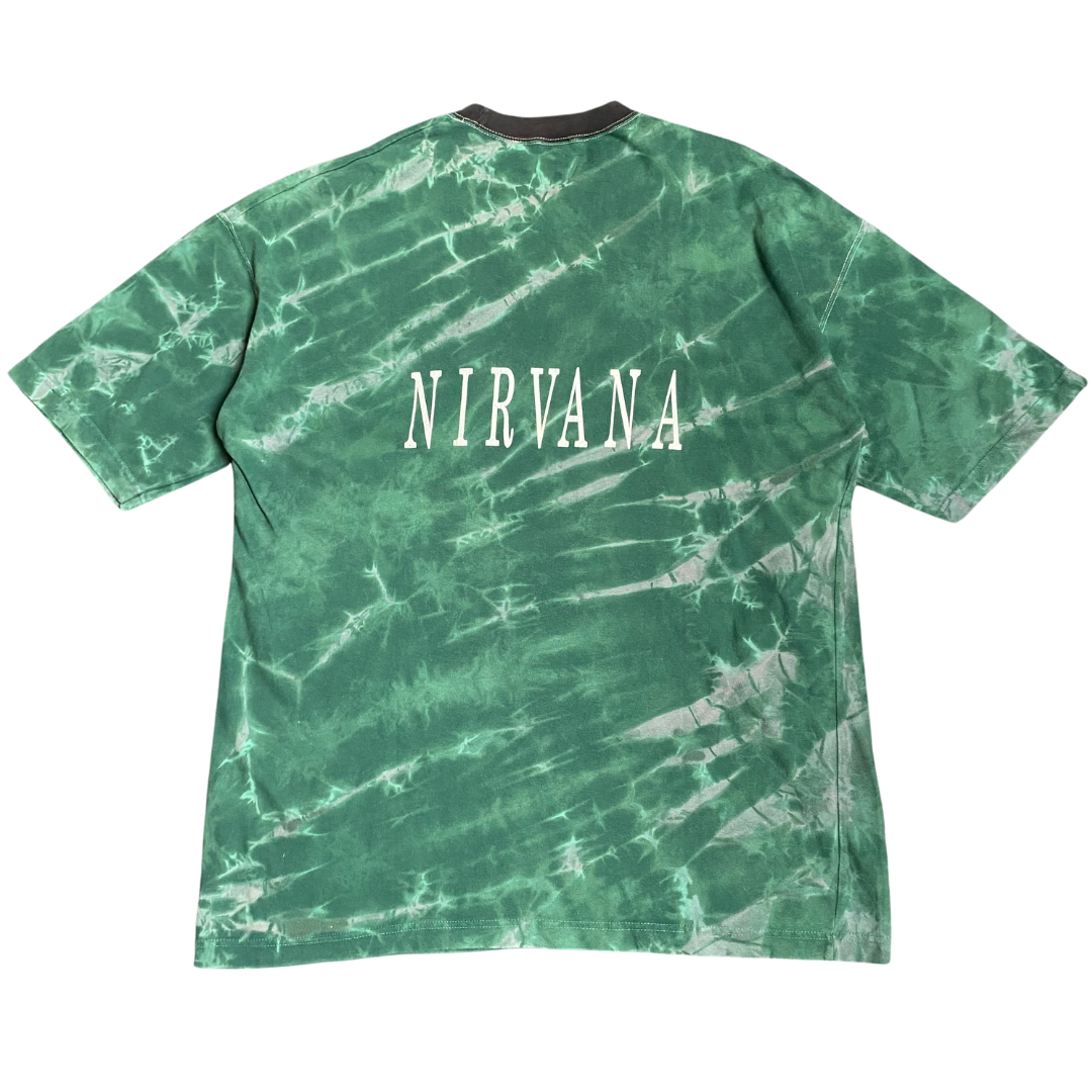 Nirvana 90's Kurt Cobain Tie Dye Tee