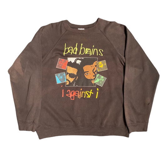 Bad Brains 1986 I Against I Raglan Sweater