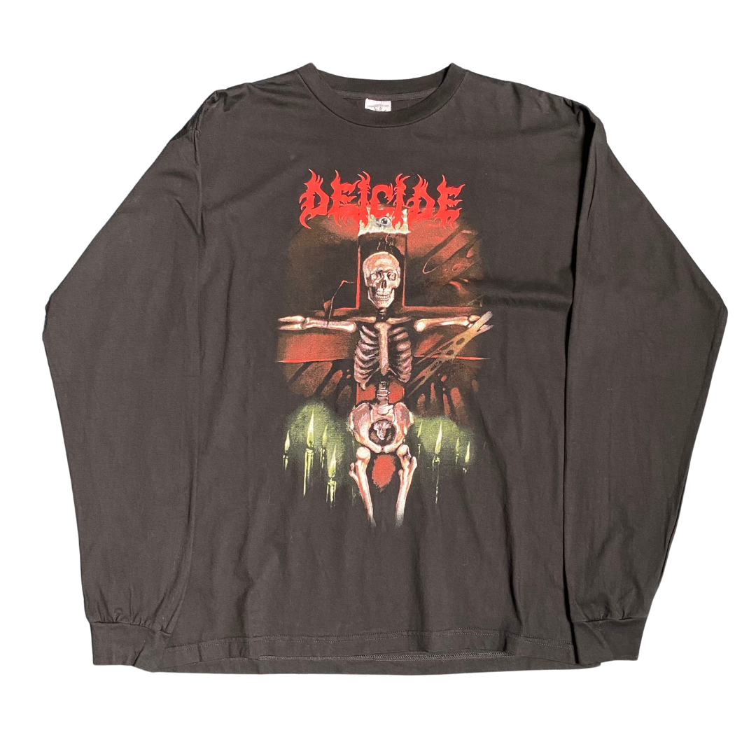 Deicide 1997 Slave To The Cross Long Sleeve Tee