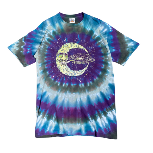 Jerry Jasper 1991 Smoking Moon Tie Dye Tee