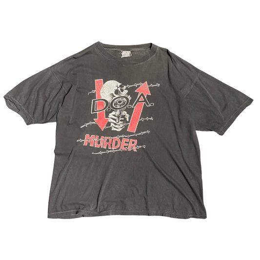 D.O.A. 1990 Murder Tee