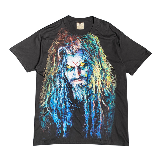 Rob Zombie 1998 Hellbilly All Over All Over Print Tee